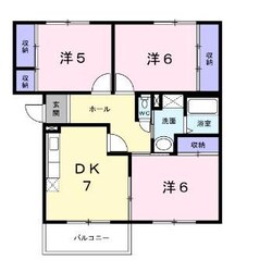 ニューエルディム増成の物件間取画像